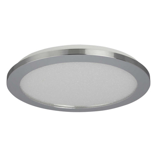Searchlight Sicily 17.5W LED Bathroom Ceiling Light Chrome 4000K
