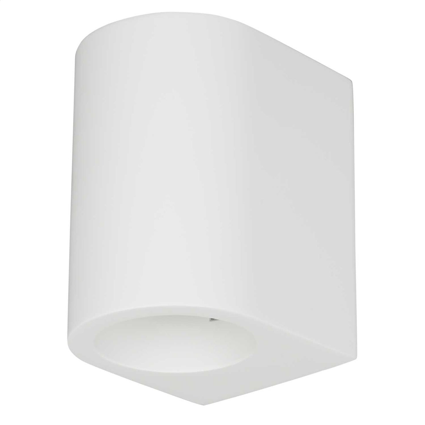 Searchlight Gypsum G9 Curved Plaster Wall Light White