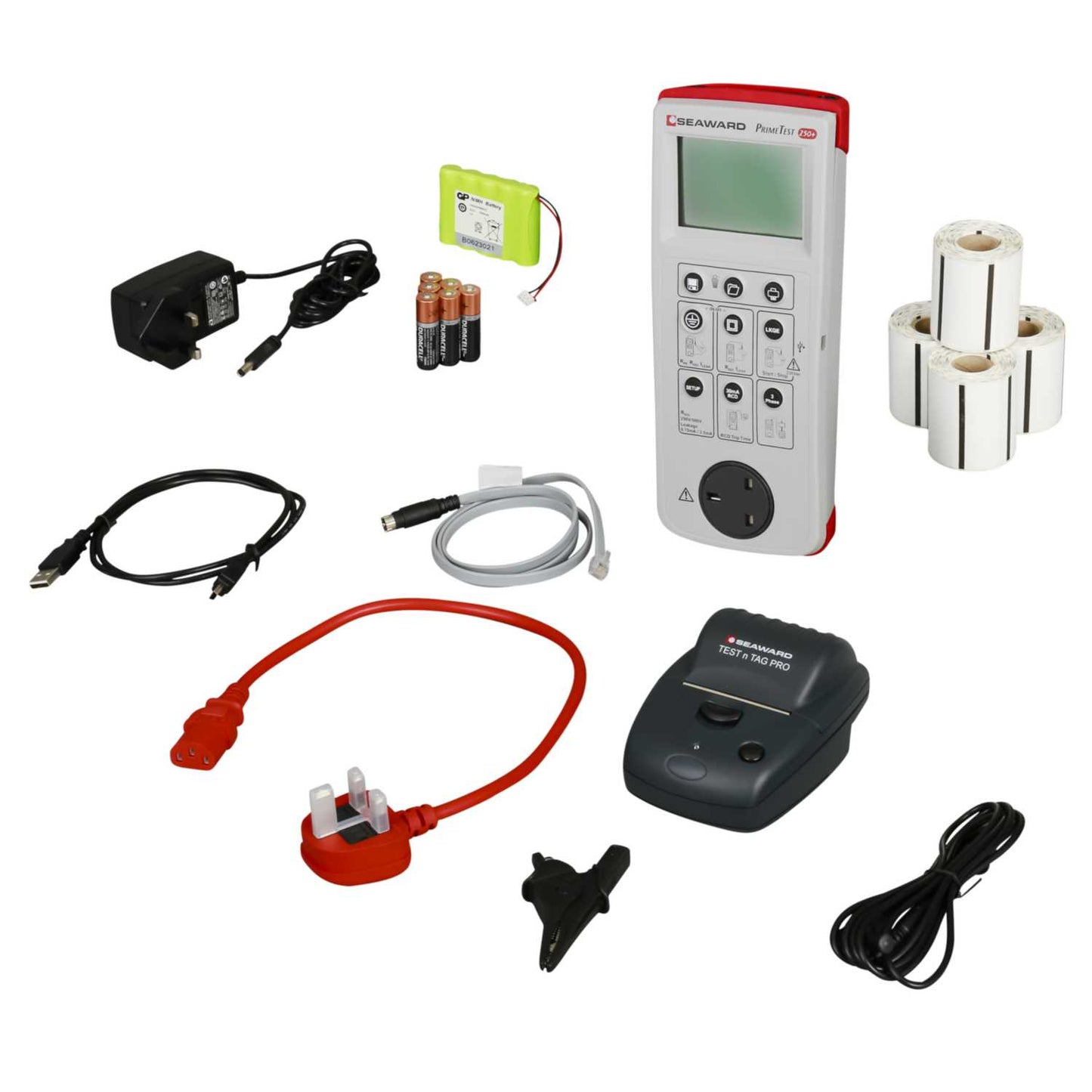Seaward Prime Test 250 Pro Bundle Battery Powered Hand Held PAT Tester