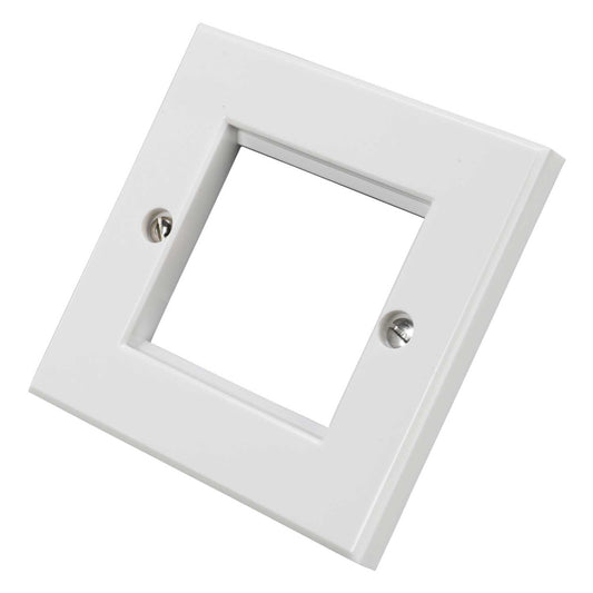 Securi-Flex 1 Gang 2 Euro Module Face Plate