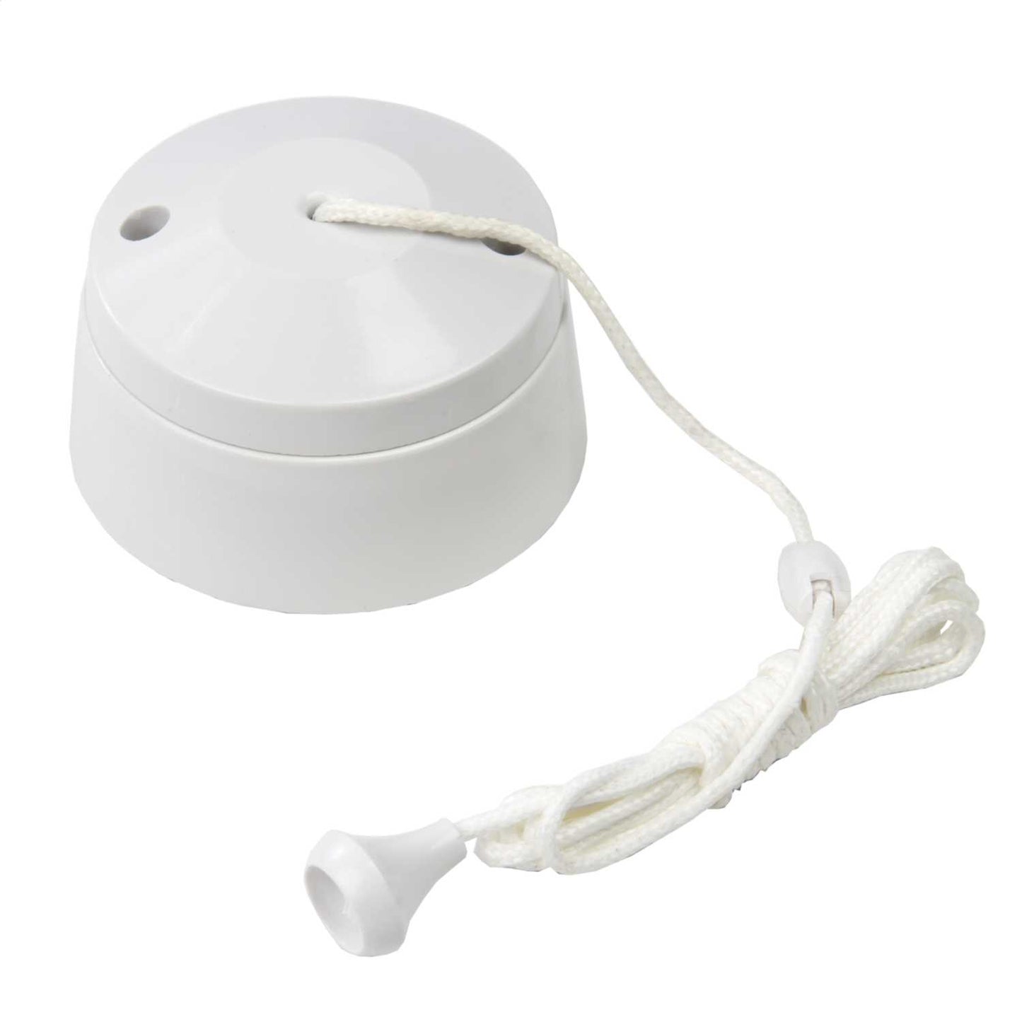 LGA Selectric 10A 1 Way Ceiling Pull Switch White