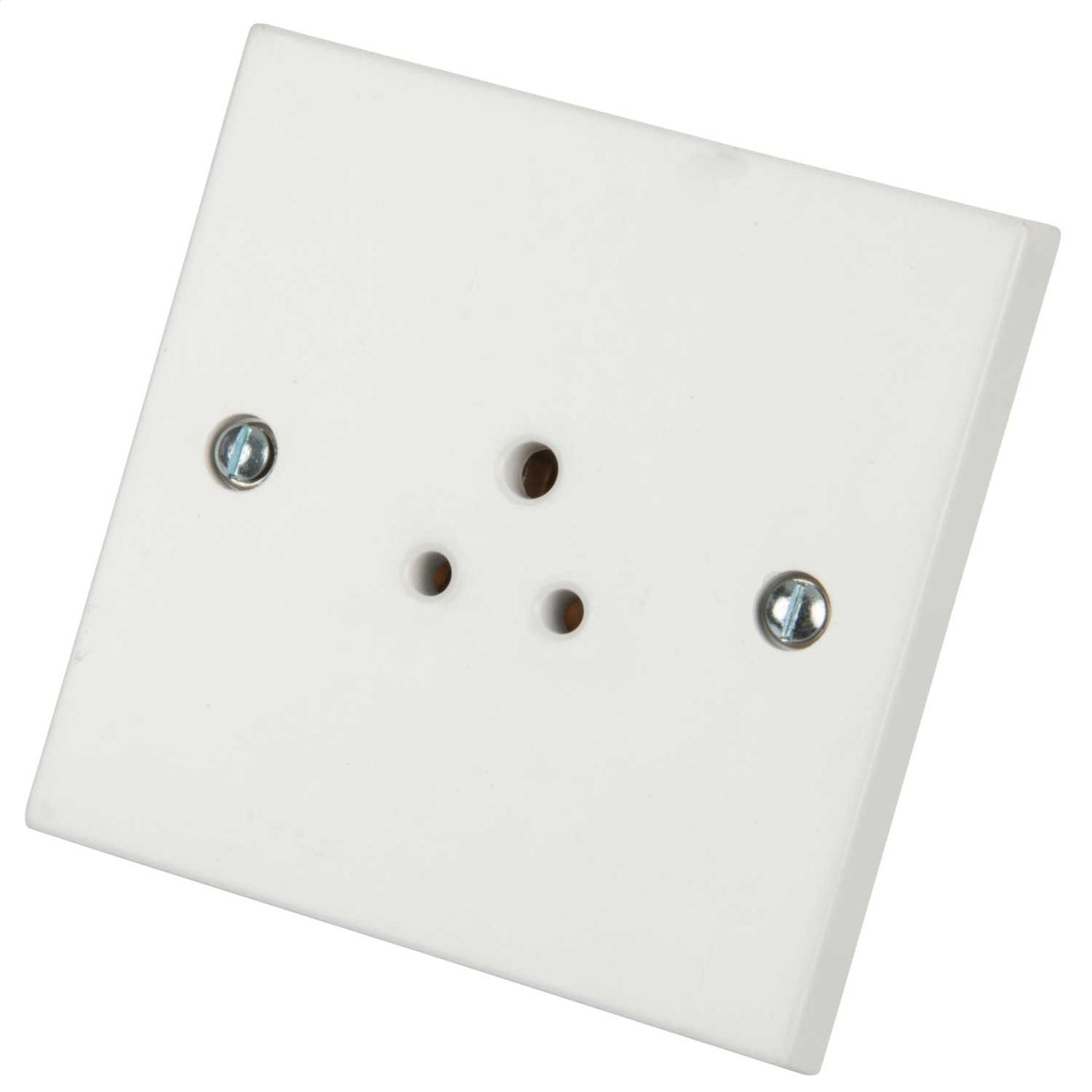 LGA Selectric 2A 1 Gang Unswitched Socket White