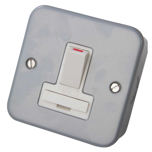 LGA Selectric 13A DP Switched Fused Spur Metal Clad