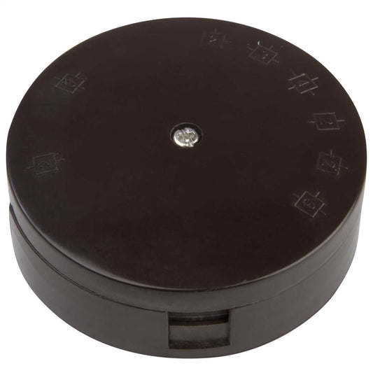 LGA Selectric 20A 6 Terminal Compact Junction Box Brown