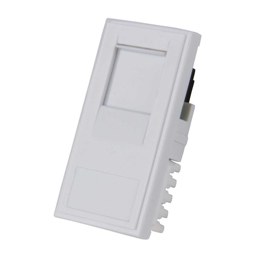 LGA Selectric RJ45 CAT5E Euro Module White