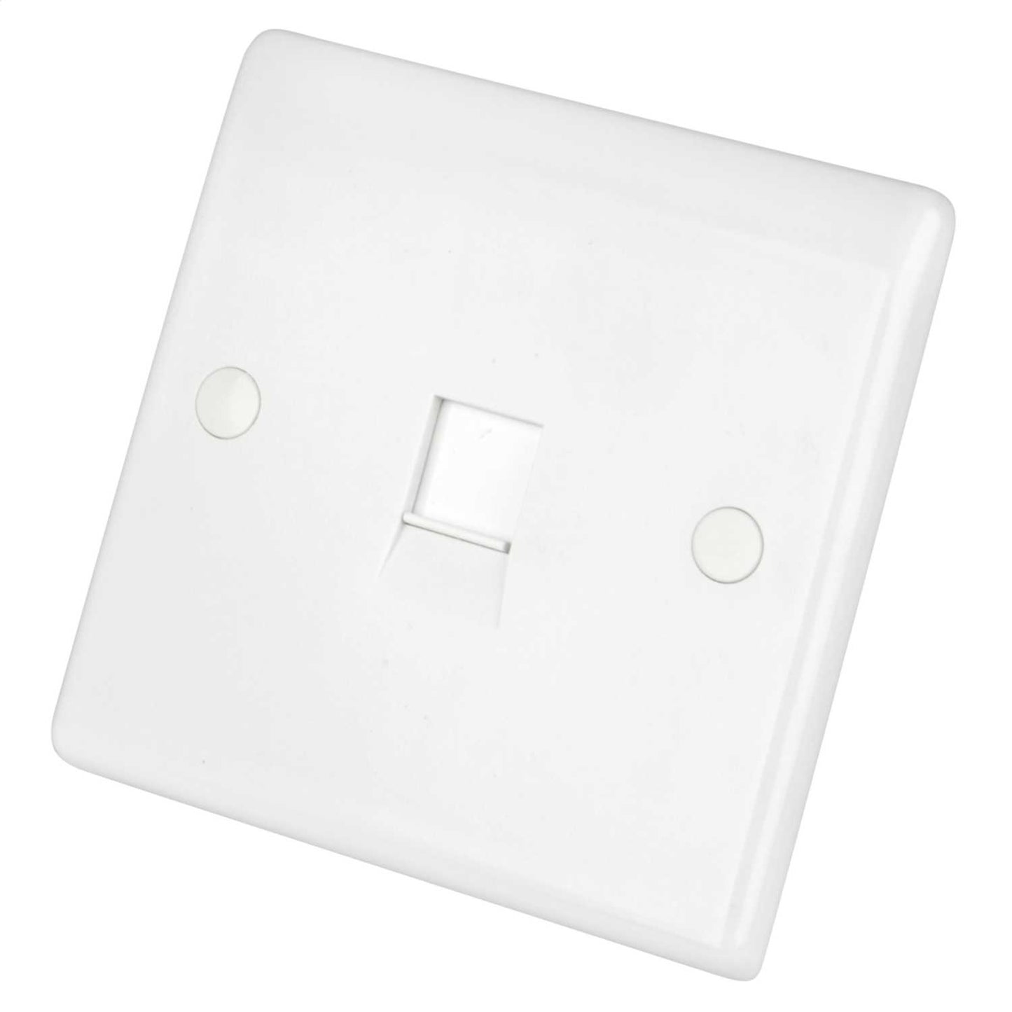 LGA Selectric 1 Gang RJ45 Data Socket White