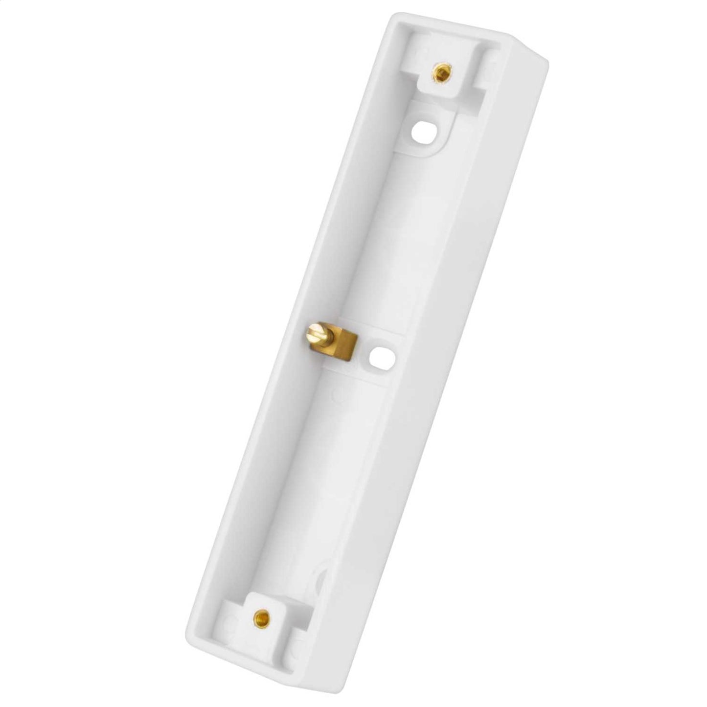LGA Selectric 2 Gang 16mm Architrave Pattress Back Box White