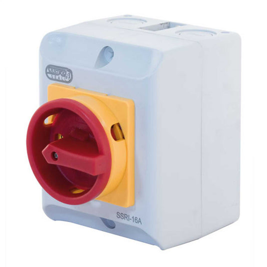 LGA Selectric 16A 4 Pole Rotary Isolator Switch IP65