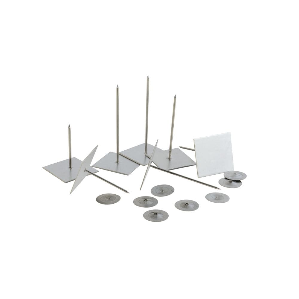 203mm Self Adhesive Stick Pins c/w Washer (250/Box)
