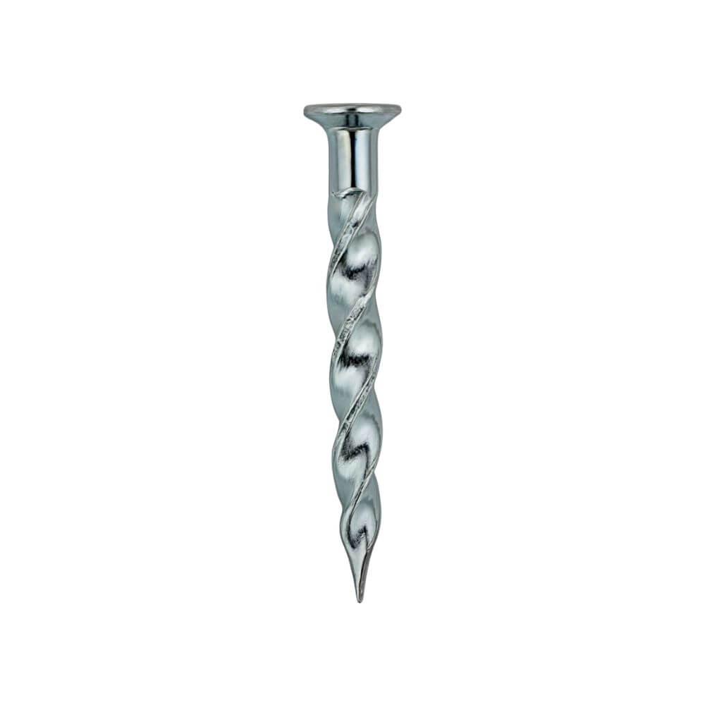 Sheradised Square Twist Nails 25mm (1000/Box)