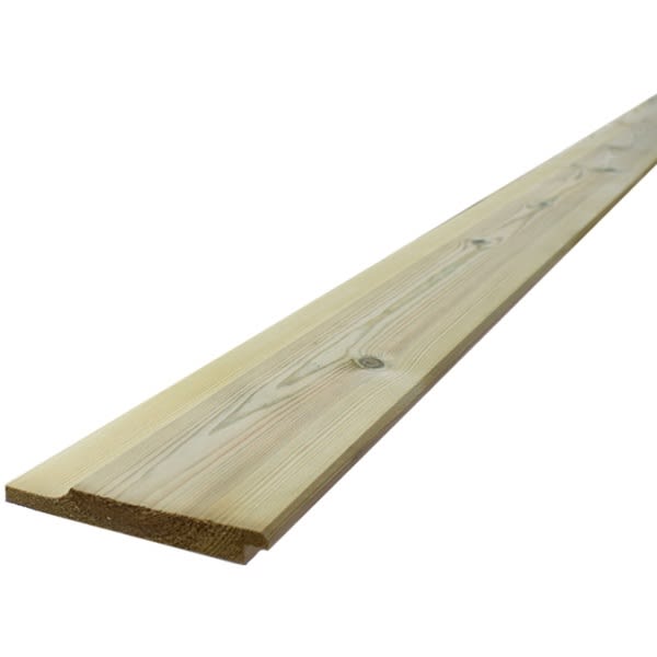 25mm x 150mm Shiplap Treated Timber Cladding (Finish 21mm x 144mm) - 1 Metre