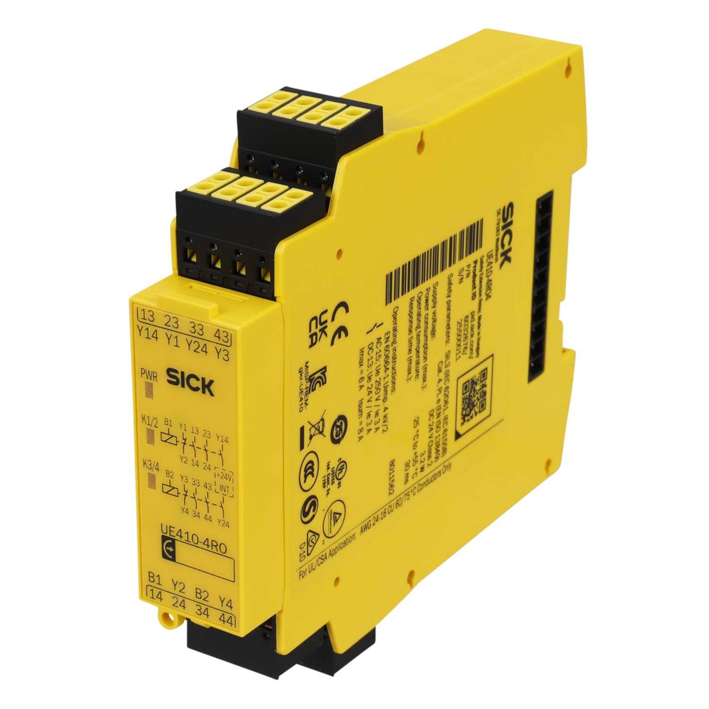 Sick UE410-4RO4 Flexi Classic 18V - 30V DC Safety Relay Module Controller