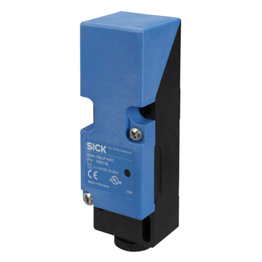 Sick IQ40-15BUP-KK0 20-250V AC/DC 15mm Detection NO/NC Inductive Proximity Sensor