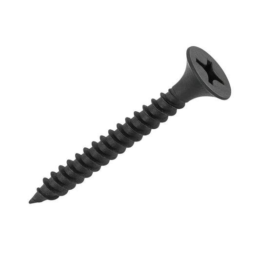 65mm Black Drywall Screws Fine Thread (500/Box)