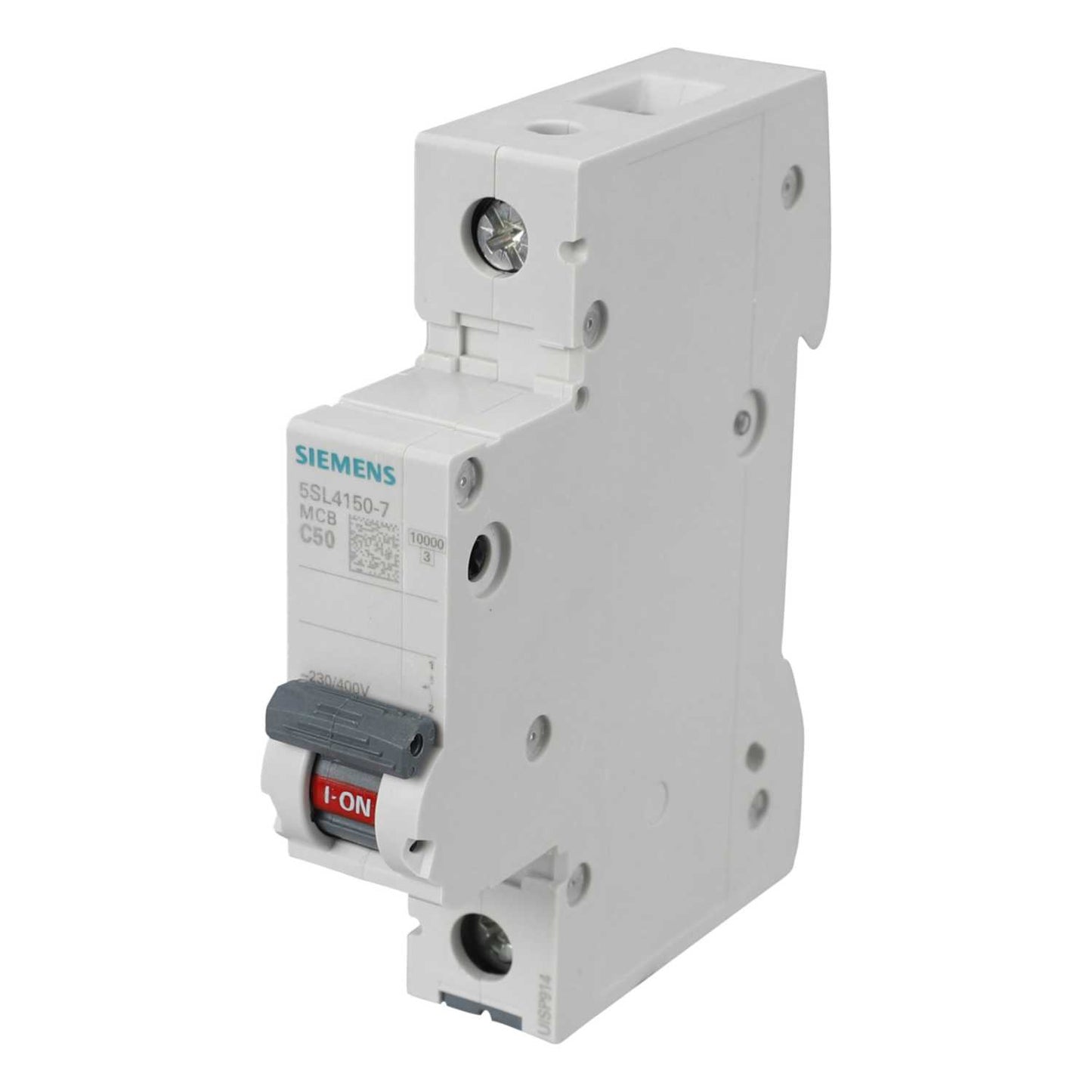 Siemens 50A Single Pole 10kA C Curve MCB