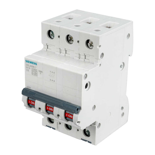 Siemens 6A Triple Pole 10kA C Curve MCB