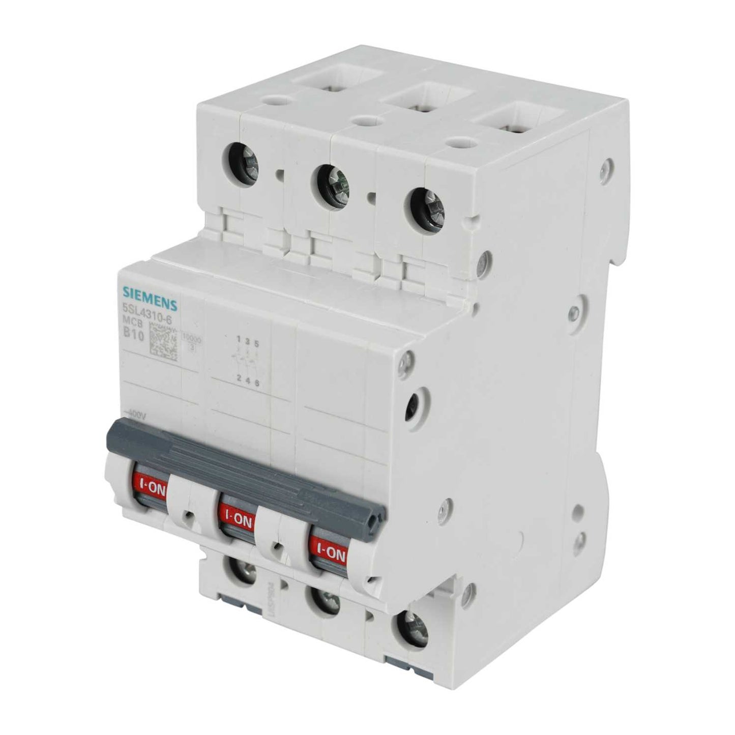 Siemens 10A Triple Pole 10kA B Curve MCB