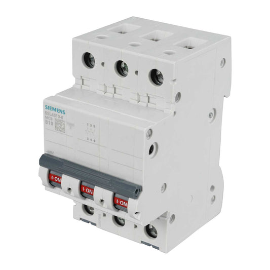 Siemens 10A Triple Pole 10kA B Curve MCB