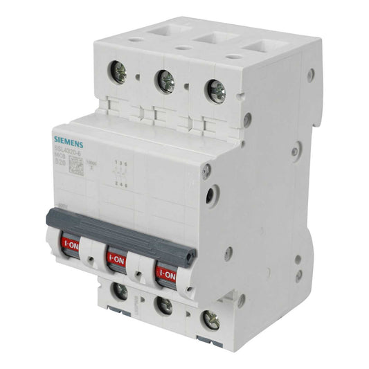 Siemens 20A Triple Pole 10kA B Curve MCB