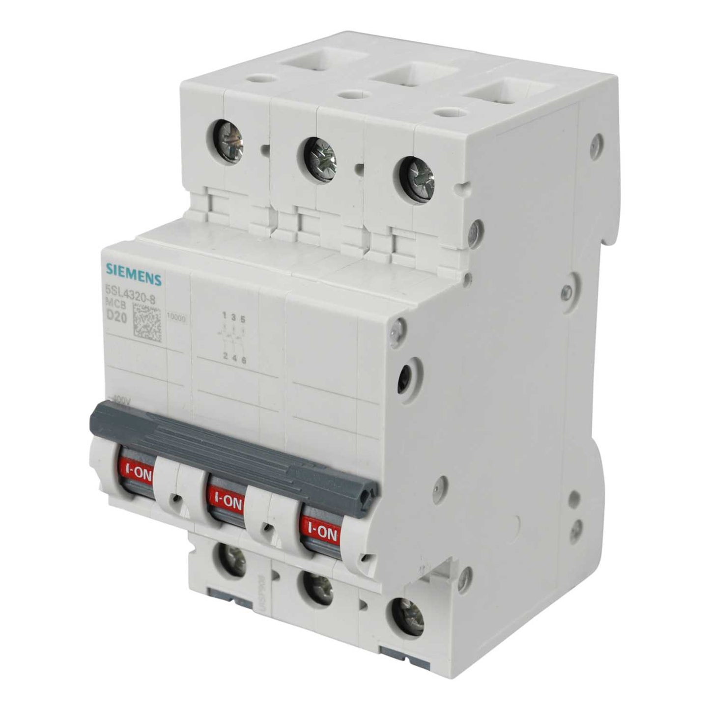 Siemens 20A Triple Pole 10kA D Curve MCB