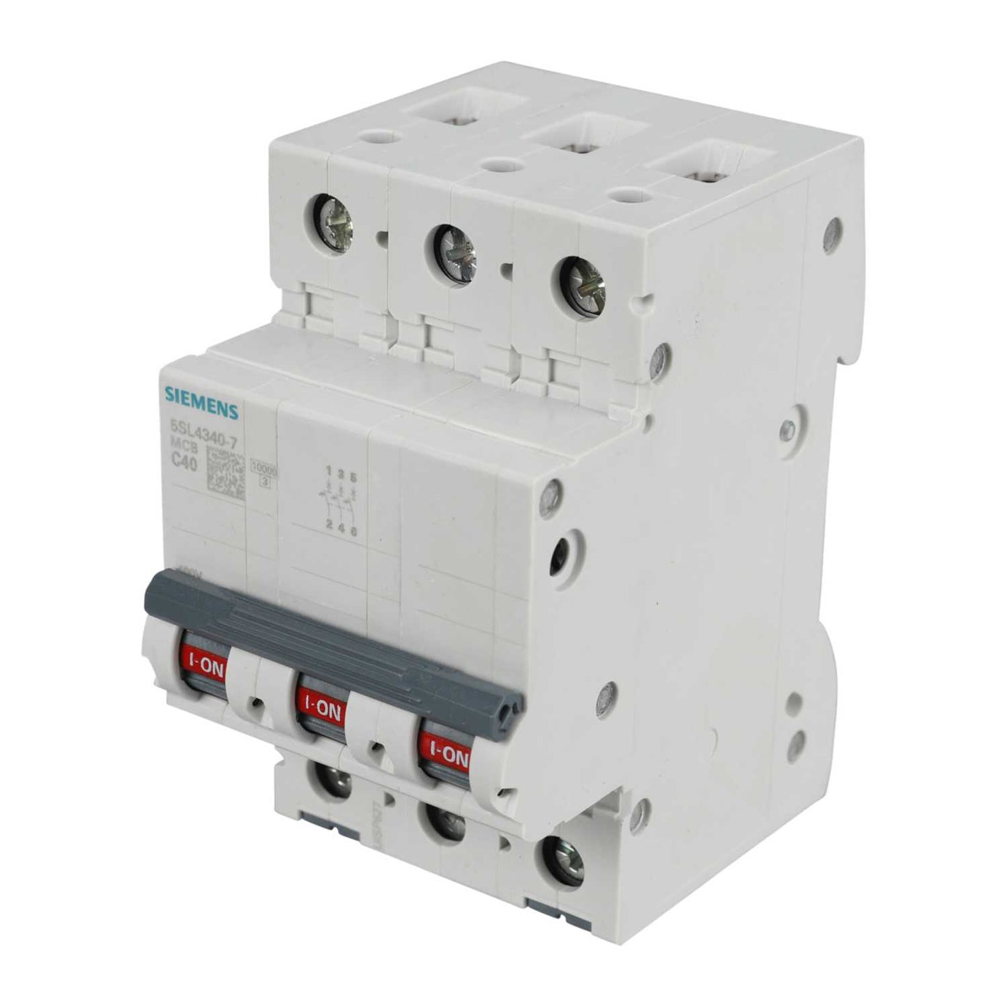 Siemens 40A Triple Pole 10kA C Curve MCB