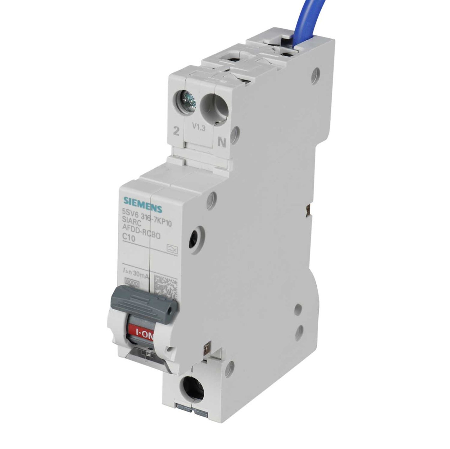 Siemens 10A 1P+N 1 Module C Curve 6kA 30mA Type A Afdd Combined Rcbo
