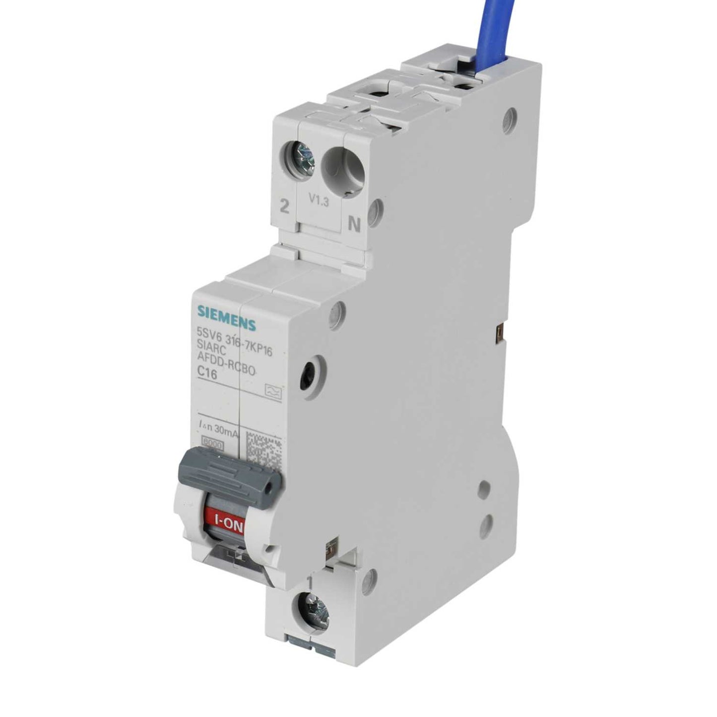 Siemens 16A 1P+N 1 Module C Curve 6kA 30mA Type A Afdd Combined Rcbo