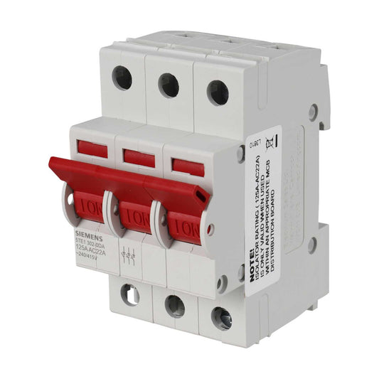 Siemens 125A TP Switch Disconnector Isolator
