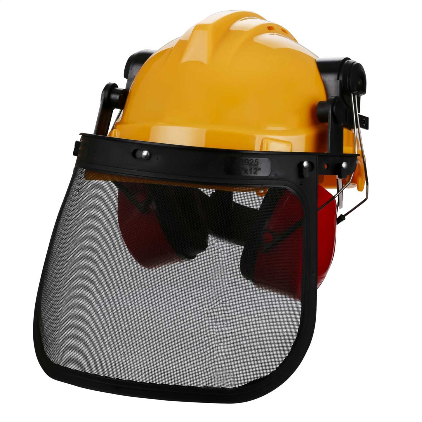 Silverline Forestry Hard Hat Yellow and Black