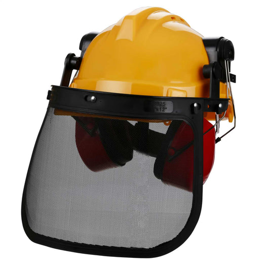 Silverline Forestry Hard Hat Yellow and Black