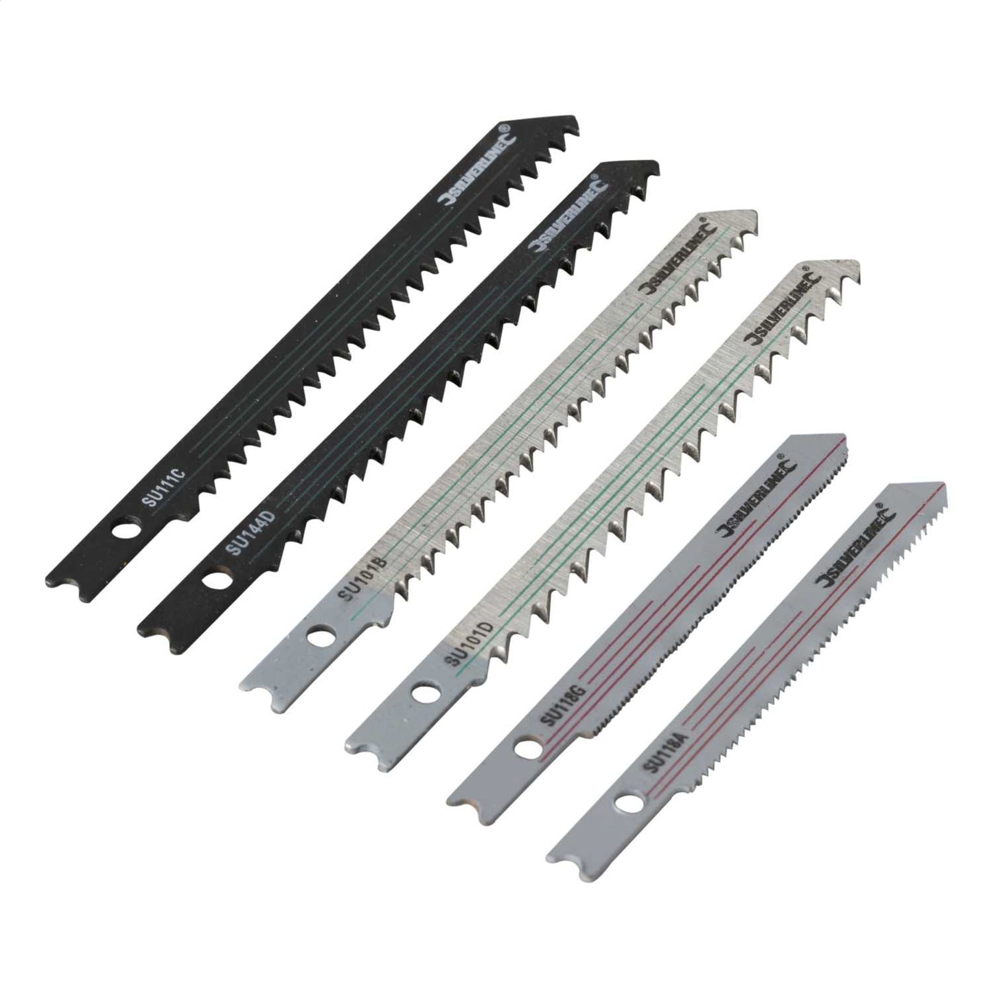 Silverline Universal Fitting Jigsaw Blade Set (Pack of 30)