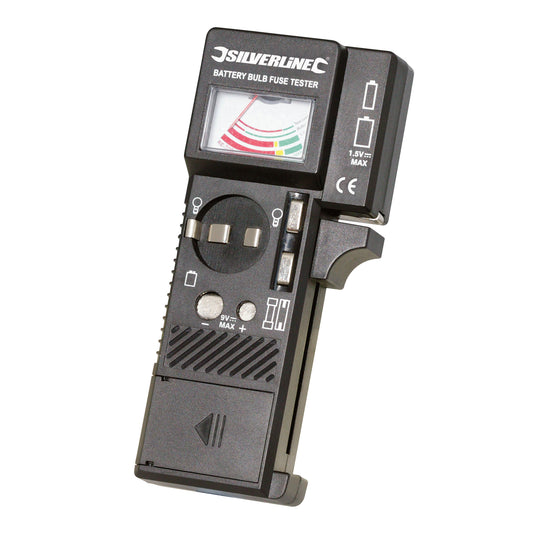 Silverline Battery Fuse and Bulb Tester