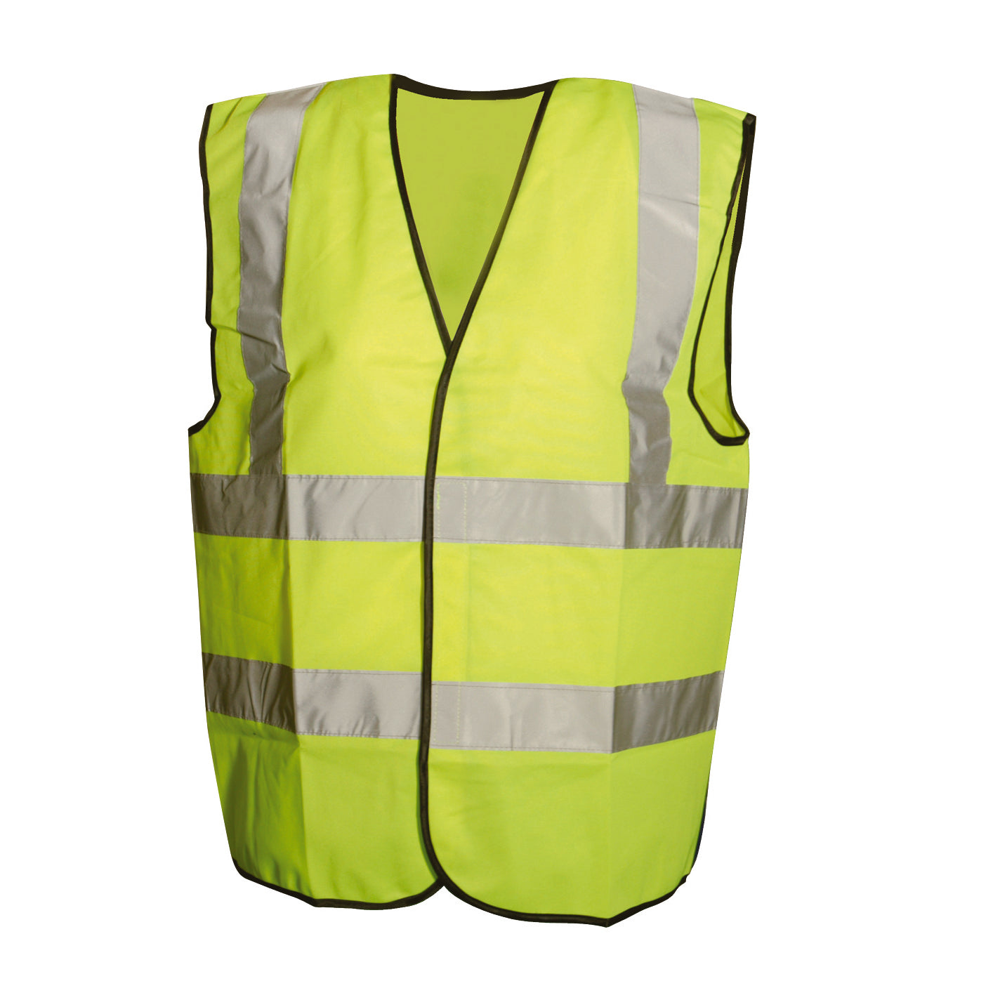 Silverline X Large Hi Vis Class 2 Waistcoat Yellow
