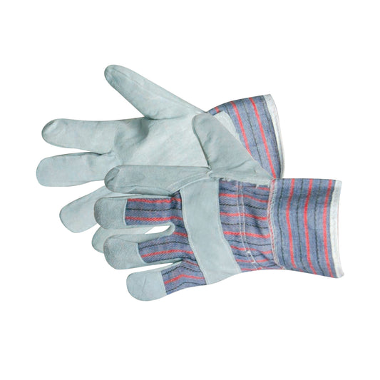 Silverline One Size Rigger Gloves White and Blue