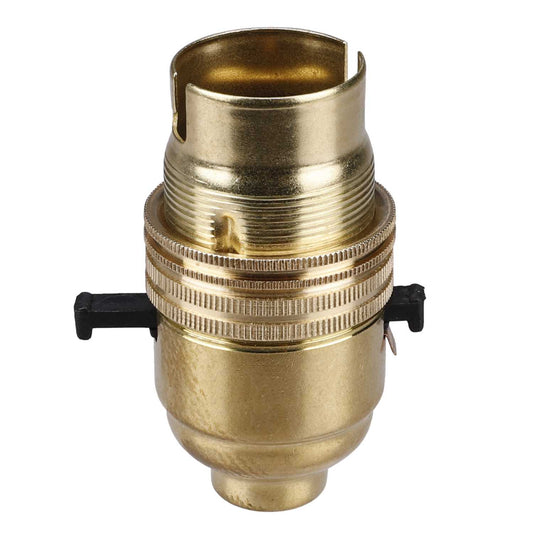 M10 x 1mm Threaded Entry Switched Lampholder (Sold in 1's)