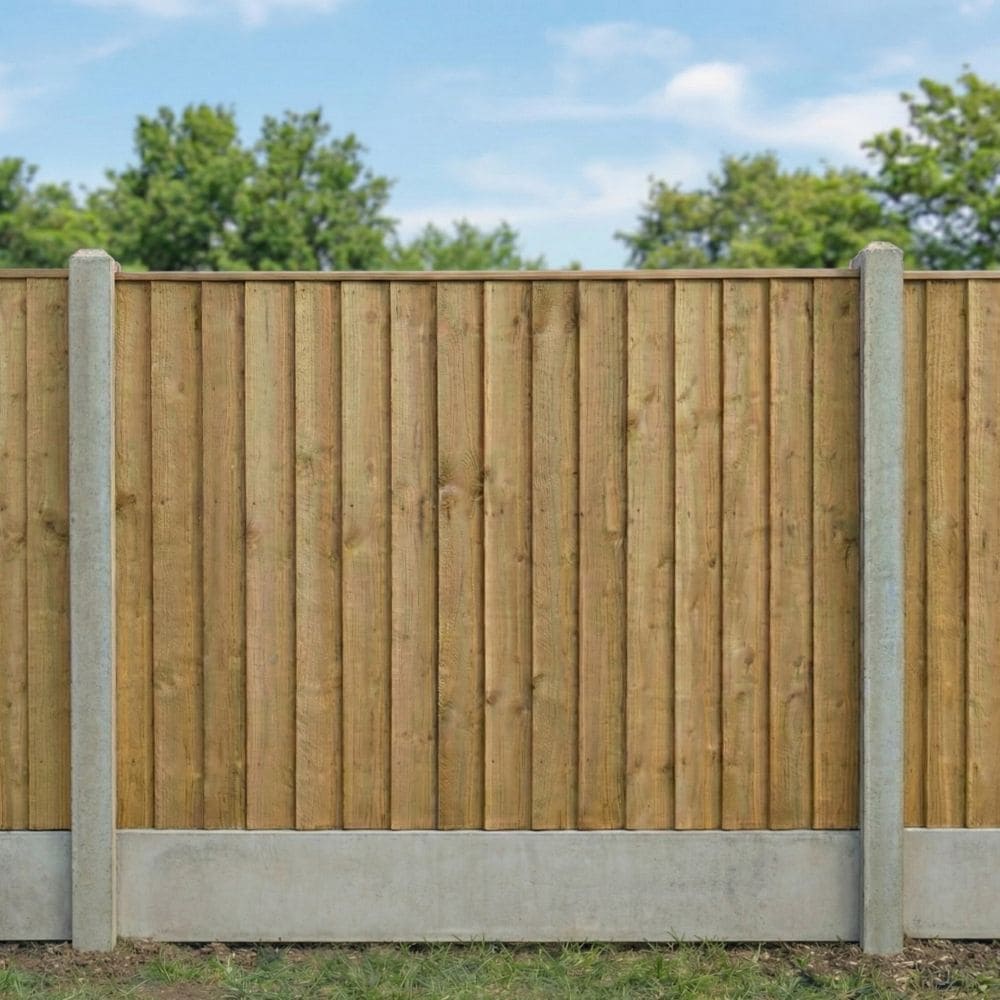 12" Smooth Concrete Gravel Board 50mm x 305mm x 1830mm