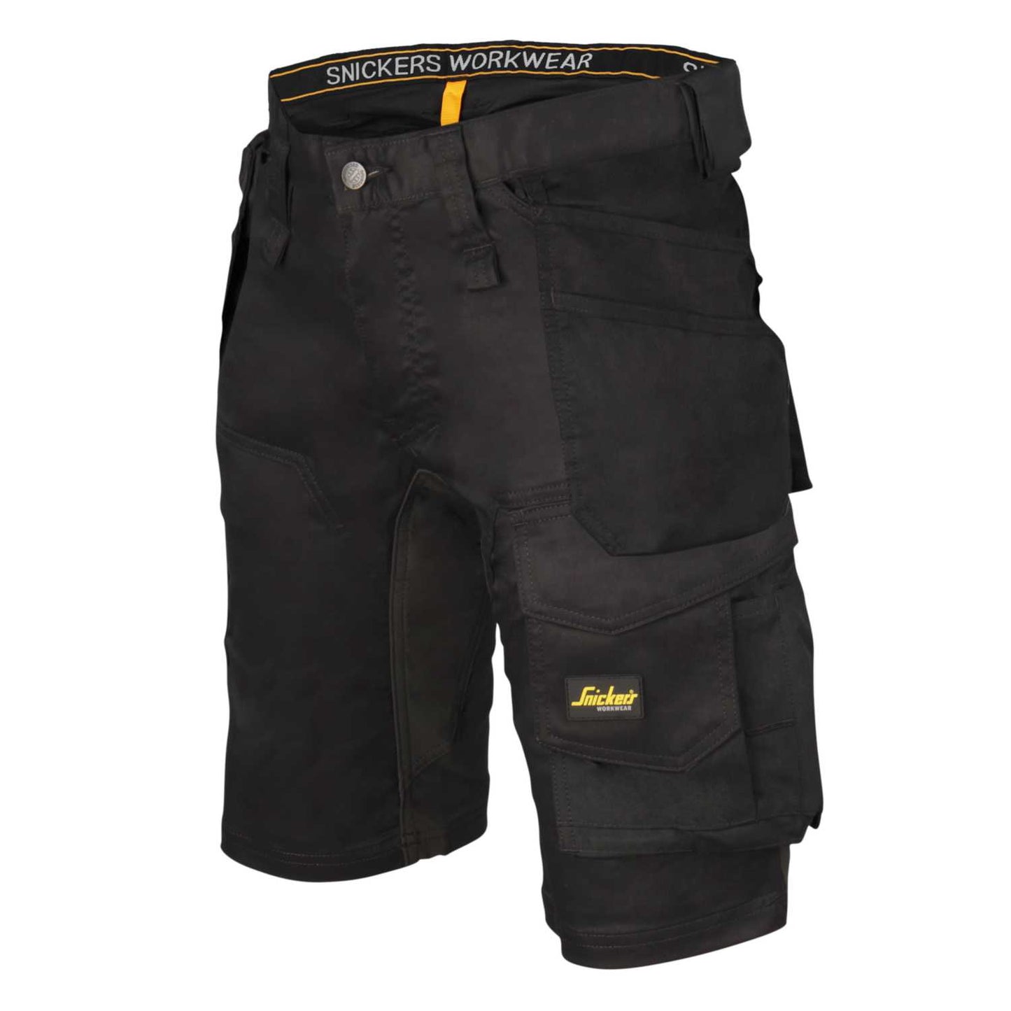 Snickers 35W AllroundWork Stretch Shorts with Holster Pockets Black