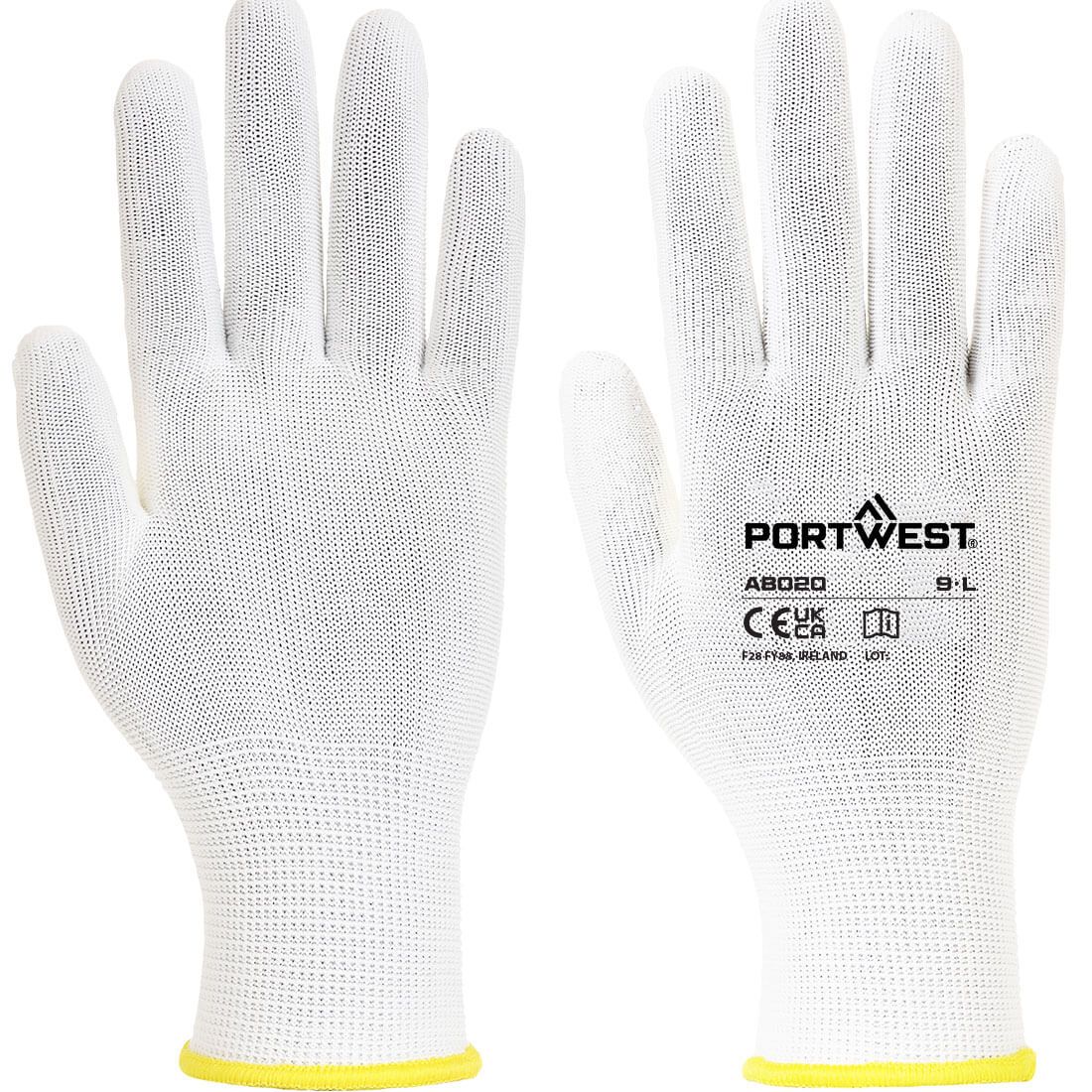 Assembly Glove (360 Pairs), L, R, White