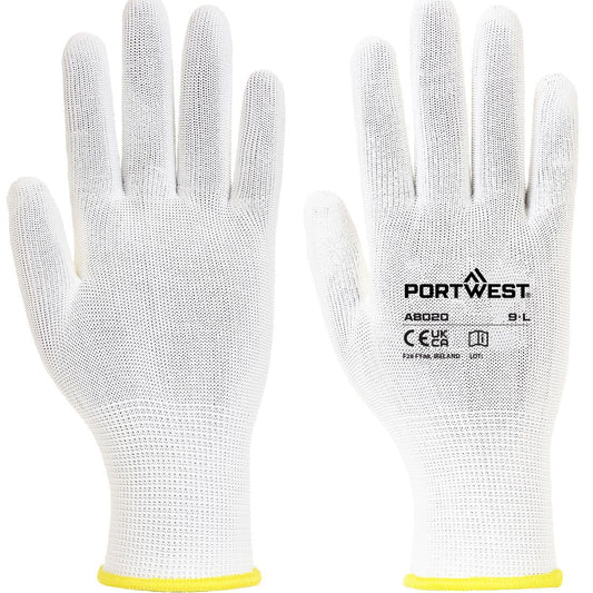 Assembly Glove (360 Pairs), L, R, White