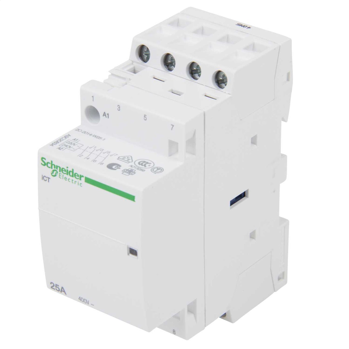 Schneider Acti9 25A 230V 4 Pole 4 NO Contactor