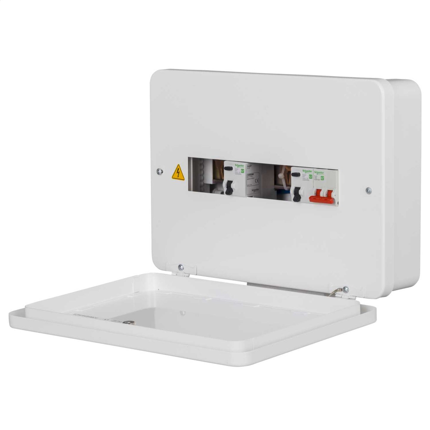 Schneider Easy9 4 + 4 Dual 63A RCD Metal Clad Consumer Unit