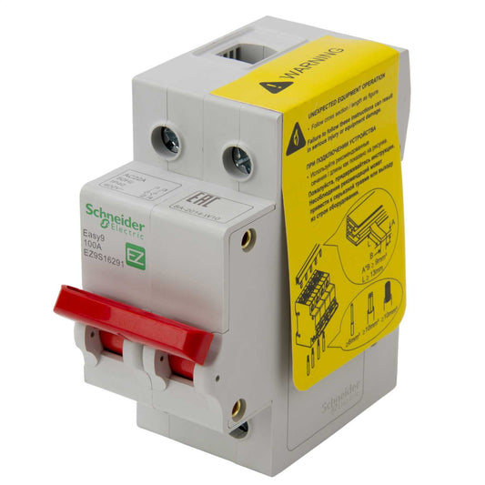 Schneider Easy9 100A DP Isolator Switch Disconnector Isolator