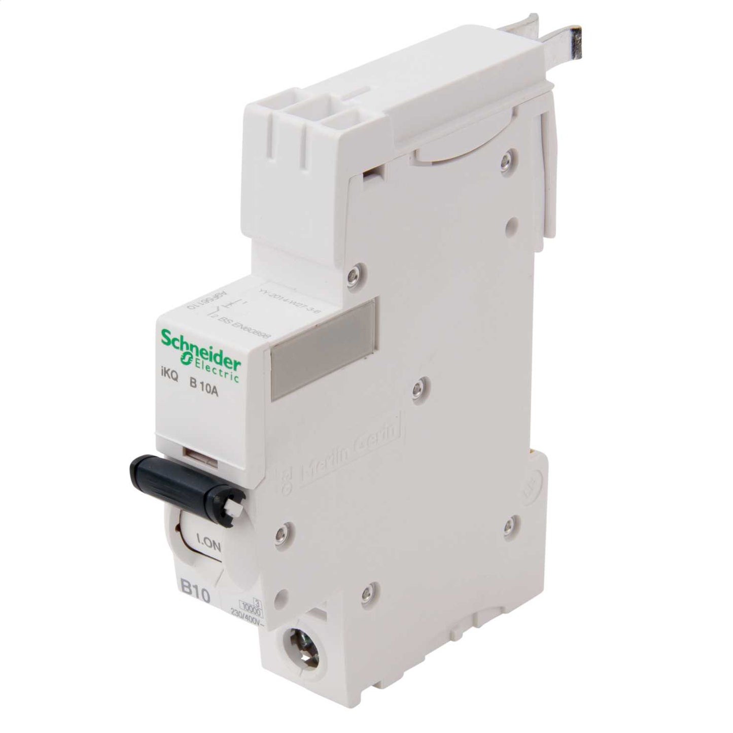 Schneider Square D IKQ 10A Single Pole 10kA B Curve MCB