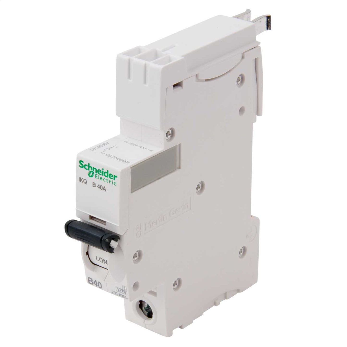 Schneider Square D IKQ 40A Single Pole 10kA B Curve MCB