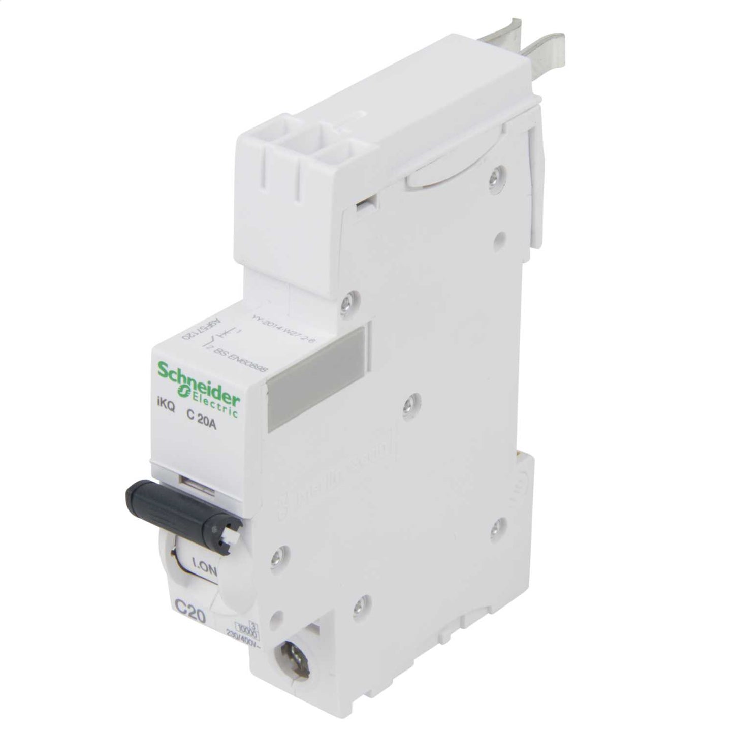 Schneider Square D IKQ 20A Single Pole 10kA C Curve MCB