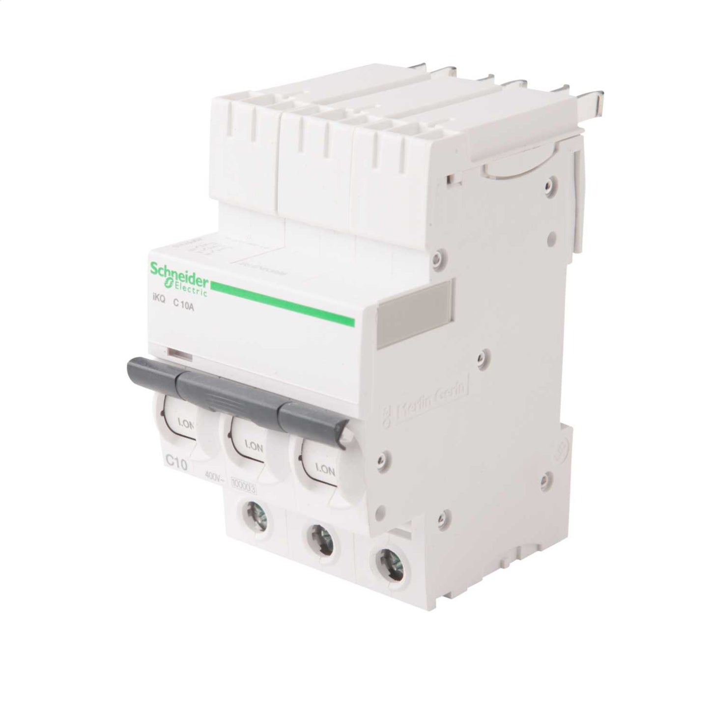 Schneider Square D IKQ 10A Triple Pole 10kA C Curve MCB