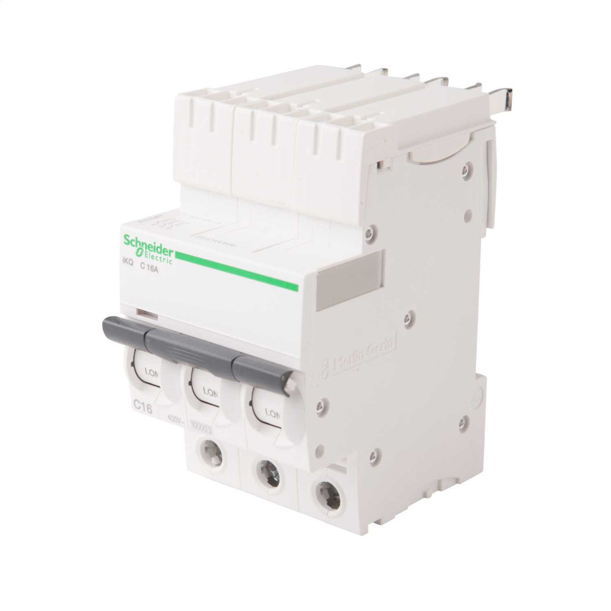 Schneider Square D IKQ 16A Triple Pole 10kA C Curve MCB