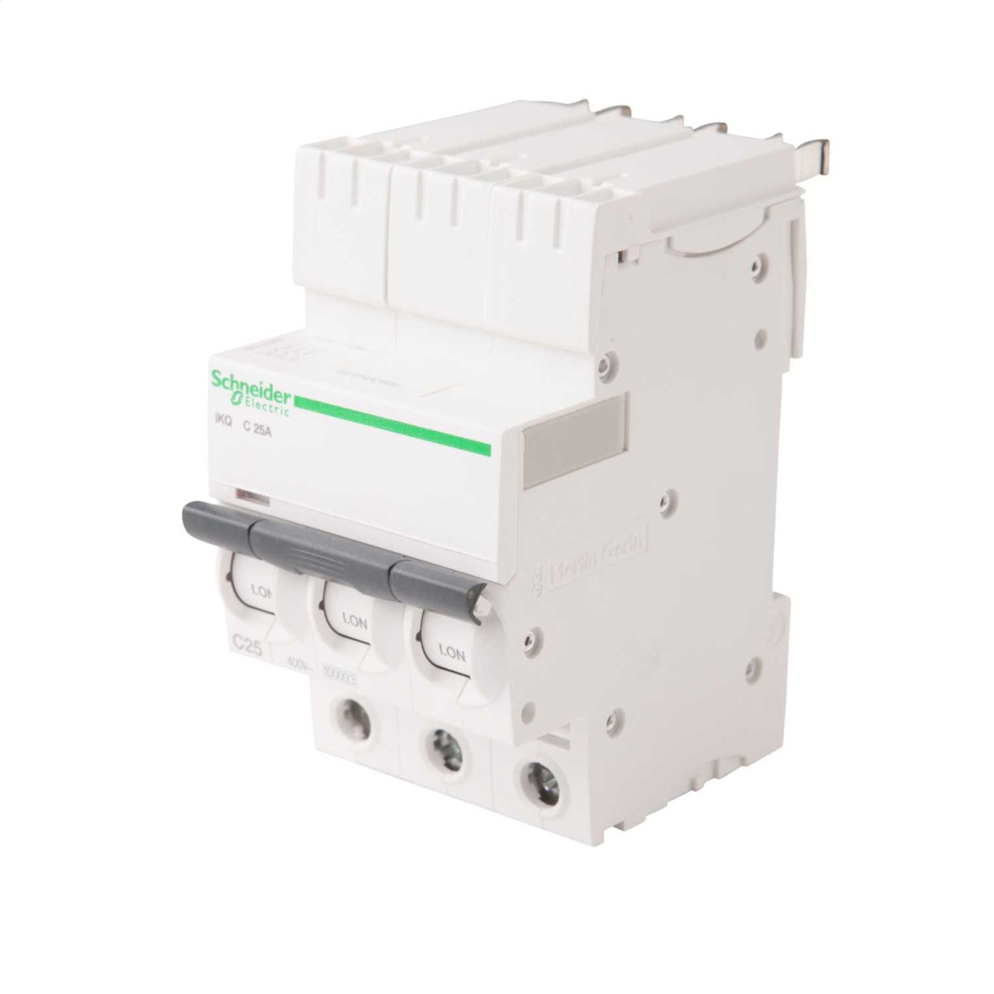 Schneider Square D IKQ 25A Triple Pole 10kA C Curve MCB