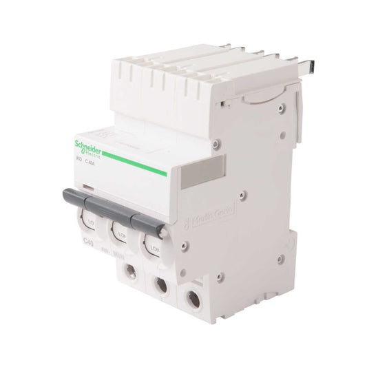 Schneider Square D IKQ 40A Triple Pole 10kA C Curve MCB