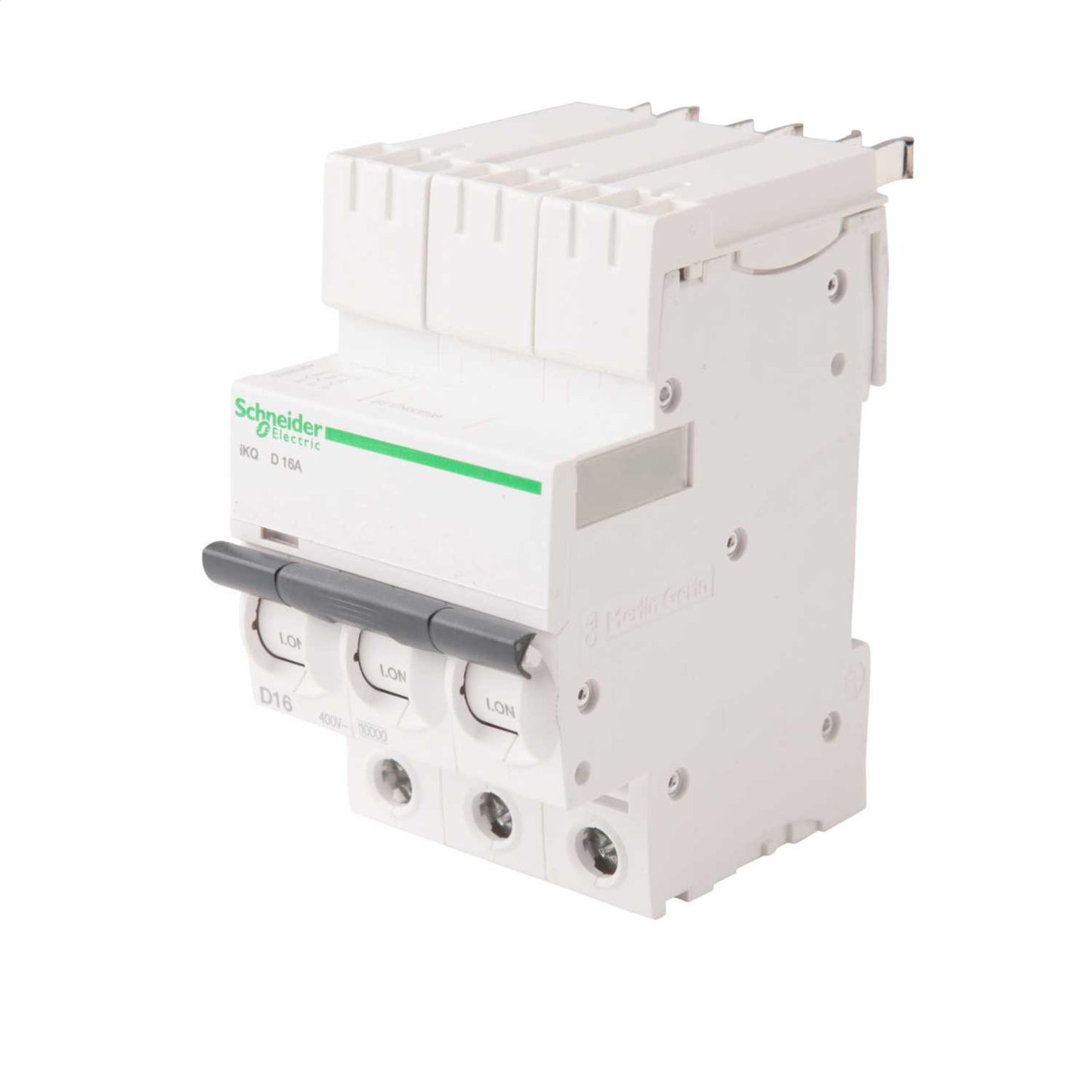 Schneider Square D IKQ 16A Triple Pole 10kA D Curve MCB